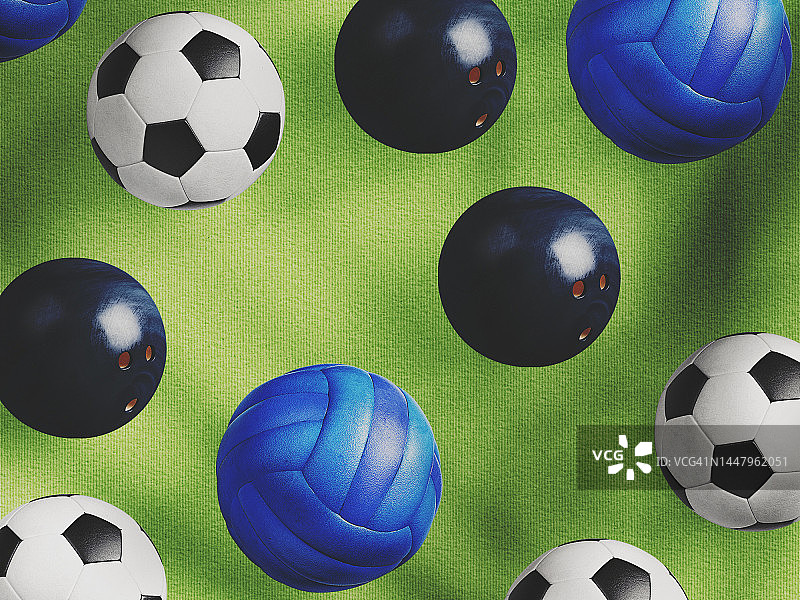 运动球类图案图片素材