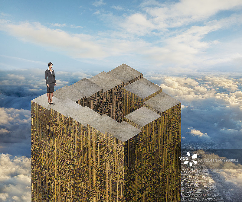 科技高原图片素材