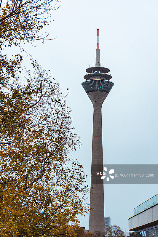 杜塞尔多夫莱茵电视塔图片素材