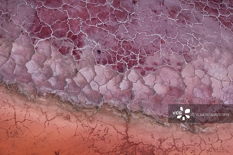 肯尼亚索达湖的粉色纹理图片素材