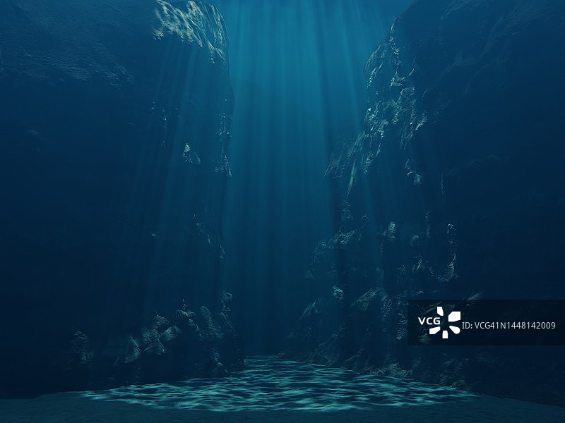 水下海洋阳光图片素材