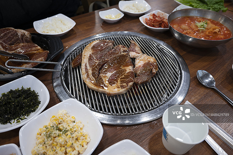 韩国烧烤图片素材