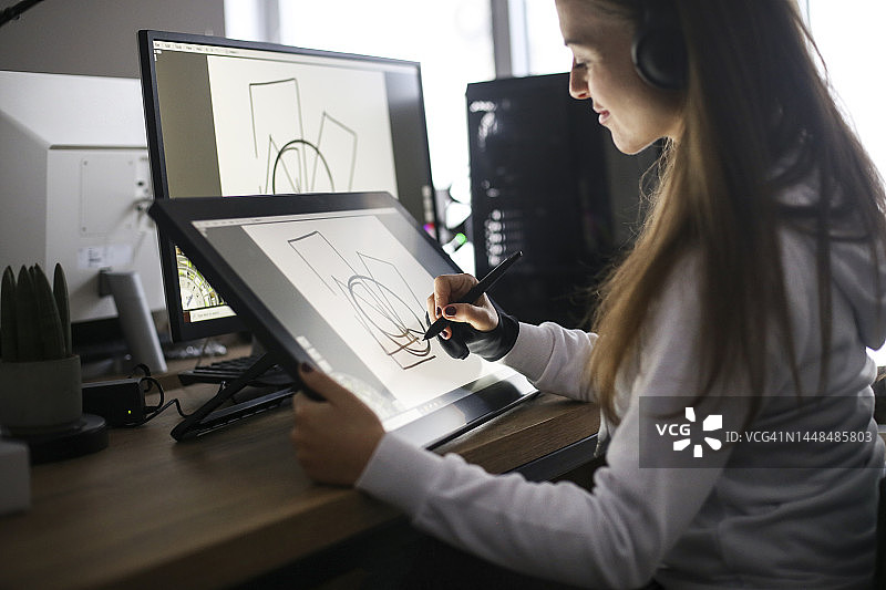 平面设计师图片素材