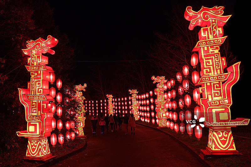 元宵节入口图片素材