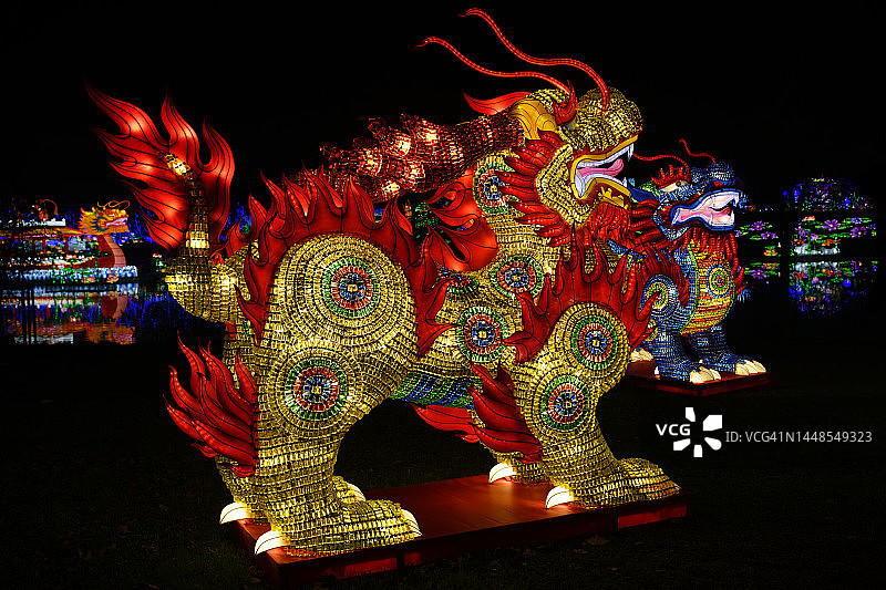 金色龙图片素材