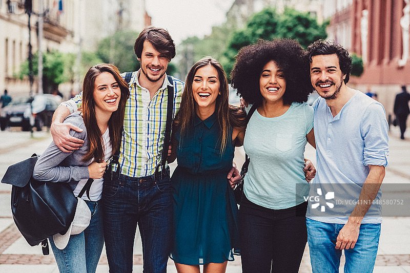 千禧一代肖像图片素材