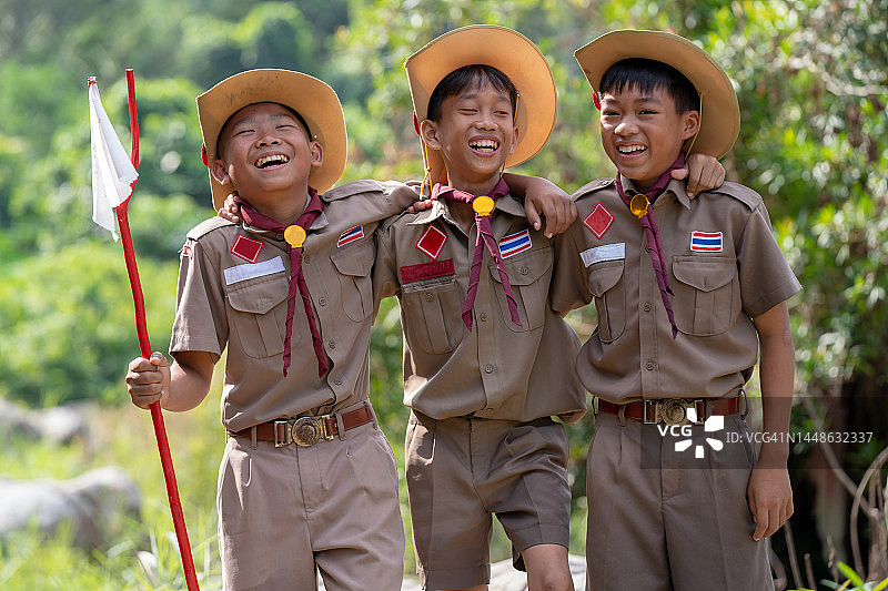 亚洲童子军图片素材