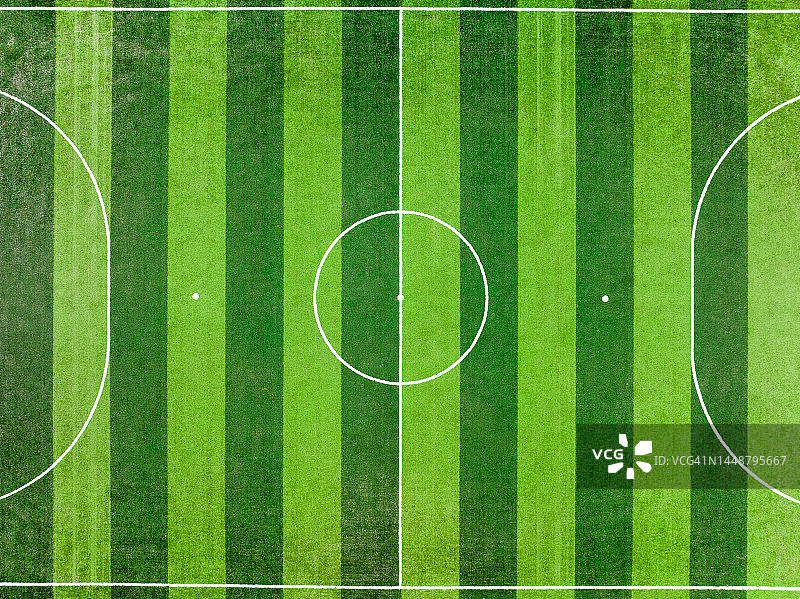 越南胡志明市空旷足球场无人机航拍图片素材