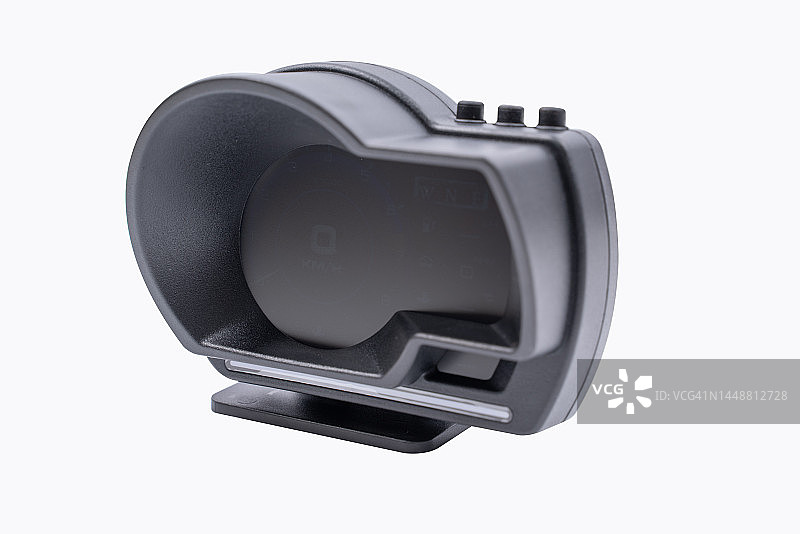 白色背景上的OBDII故障扫描仪图片素材