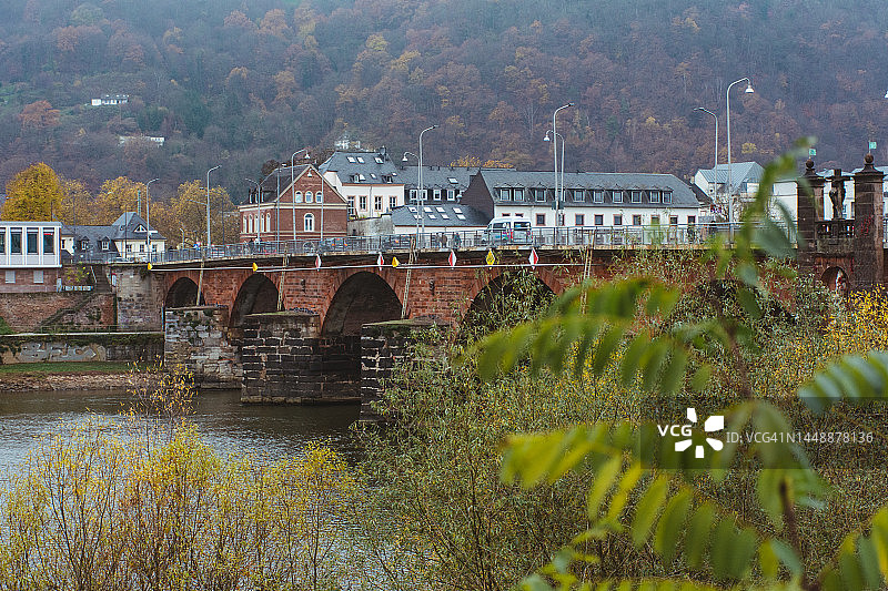 特里尔的罗马桥图片素材