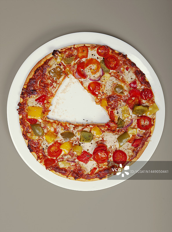 披萨切图片素材