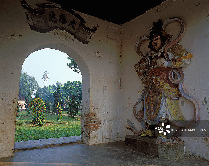 越南顺化天姥寺，1996年图片素材
