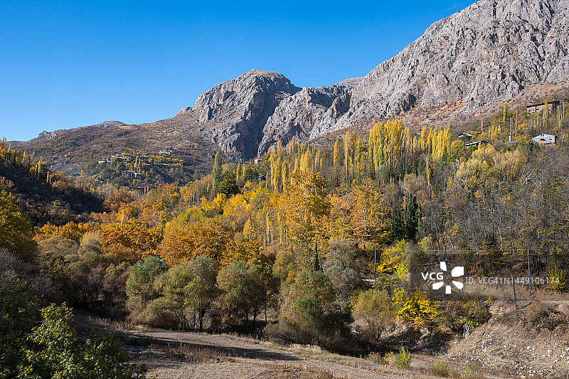 土耳其东安纳托利亚，埃尔津詹省的凯马利耶区图片素材