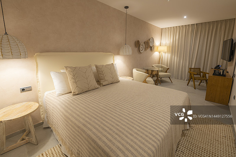 双人卧室图片素材