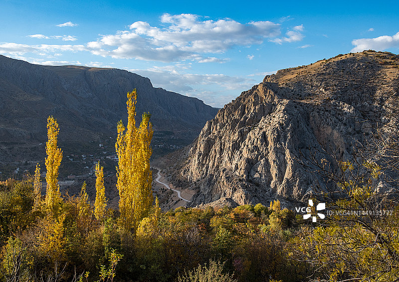 土耳其东安纳托利亚，埃尔津詹省的凯马利耶区图片素材
