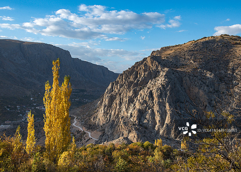 土耳其东安纳托利亚，埃尔津詹省的凯马利耶区图片素材