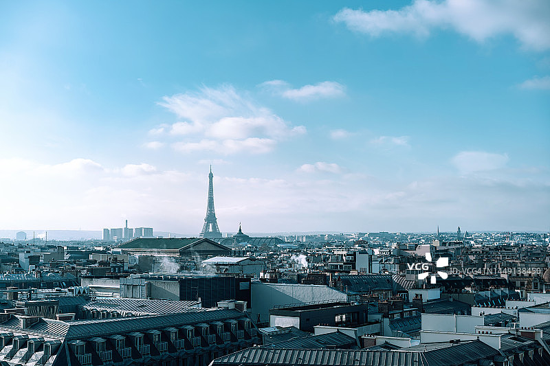 法国巴黎城市风光图片素材