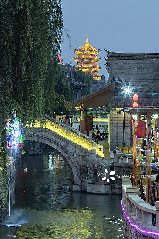 中国河北省滦州古城图片素材