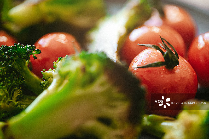 混合烤蔬菜图片素材