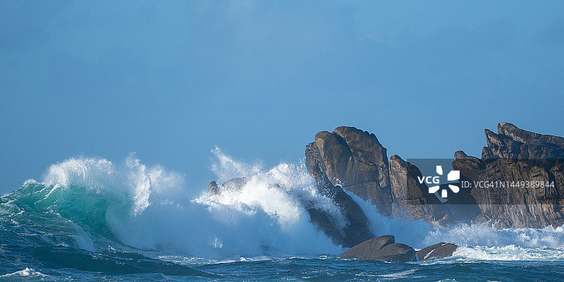 韦桑岛佩恩角风暴图片素材