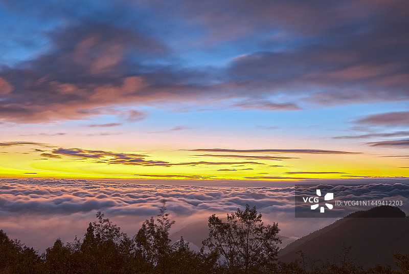 中国台湾阿里山图片素材