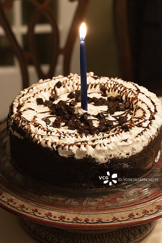 生日蛋糕和蜡烛图片素材