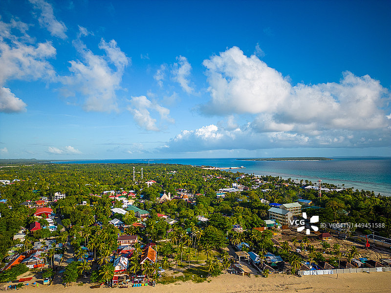 菲律宾宿务圣达菲的科塔海滩图片素材