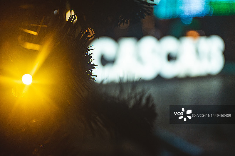 卡斯卡伊斯圣诞节标志图片素材