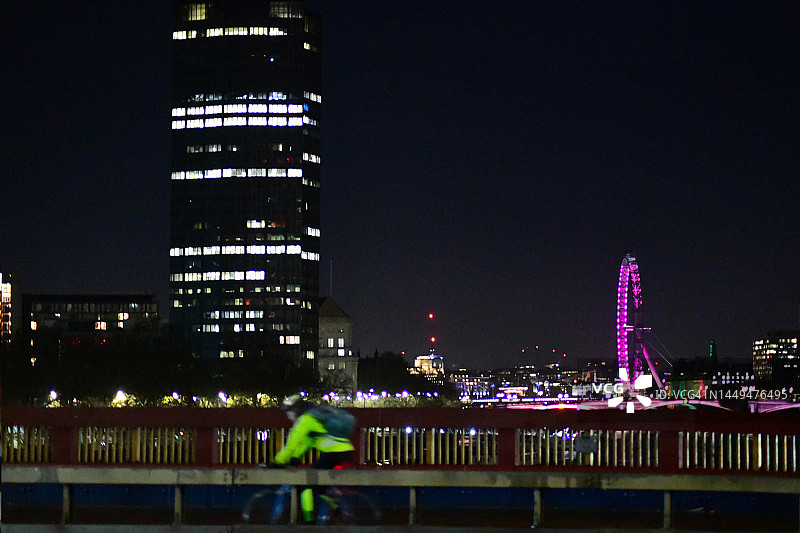城市景观和生活方式：千禧轮图片素材