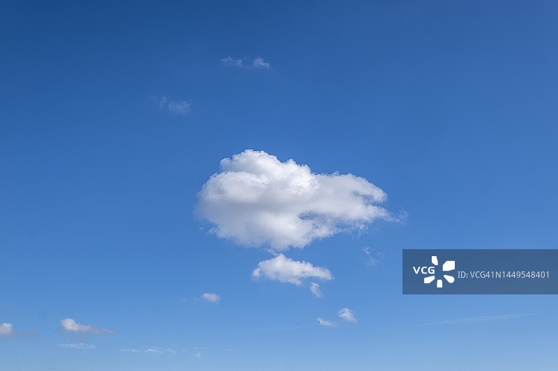 蓝天白云图片素材