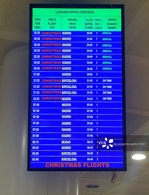 圣诞节航班图片素材