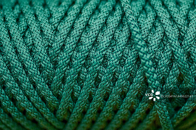 绿色卷绳背景图片素材