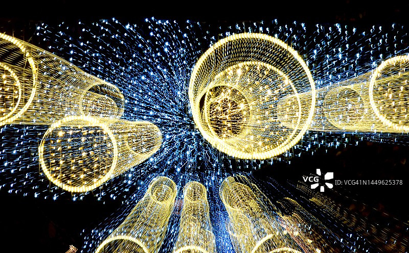 圣诞照明装饰图片素材