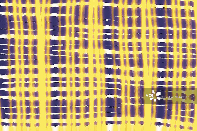 紫色背景上的黄色线条抽象数字插画图片素材