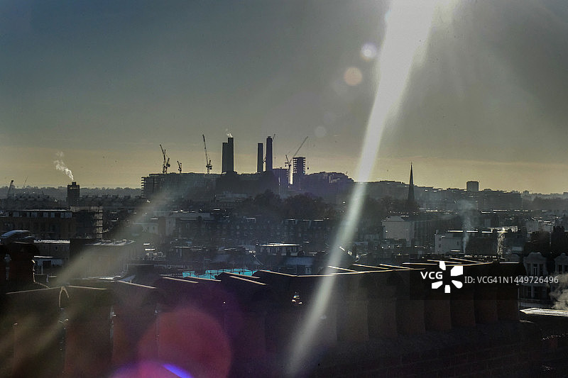 独特的塔式建筑图片素材