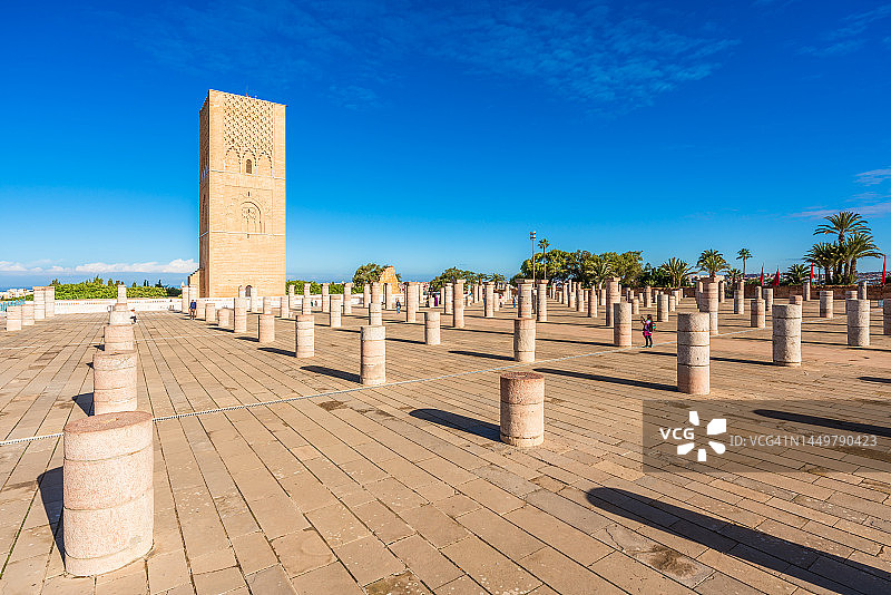 摩洛哥拉巴特哈桑塔图片素材