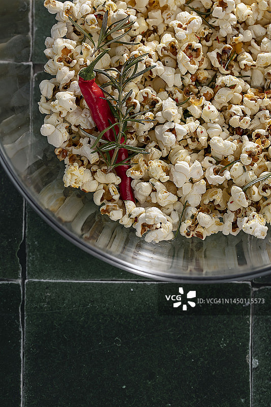 咸味爆米花图片素材
