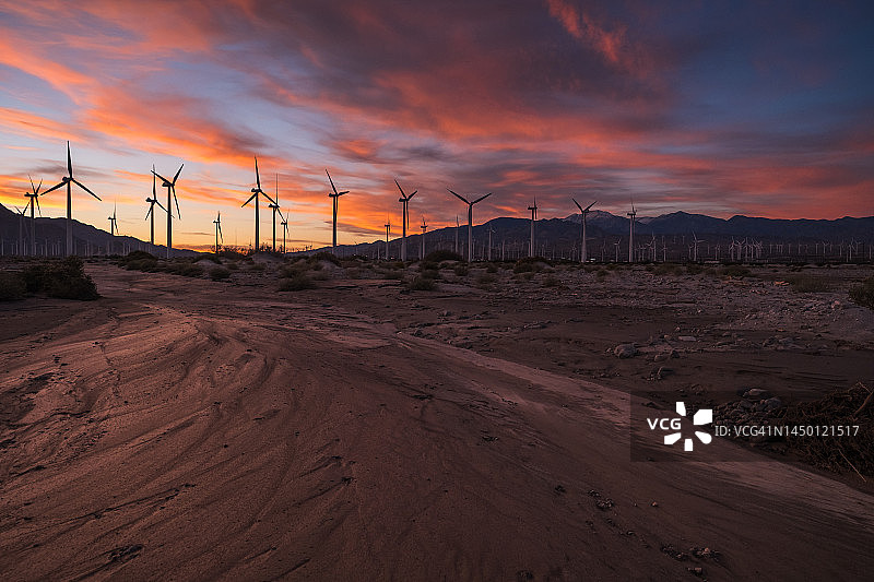 加利福尼亚日落图片素材