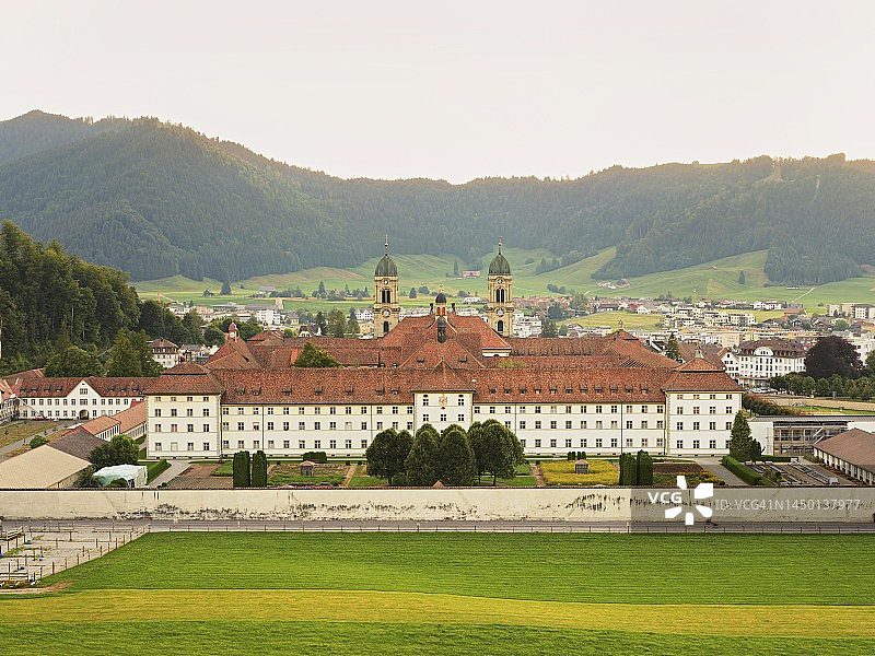 艾因西德伦本笃会修道院朝圣地图片素材