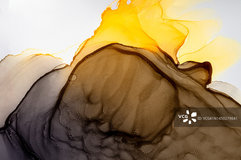 抽象酒精墨水背景图片素材