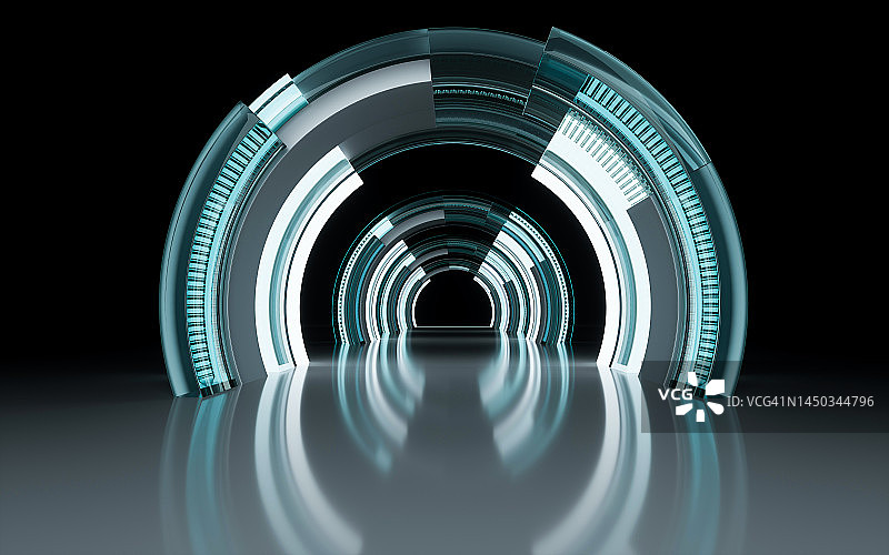 3D渲染展览背景图片素材