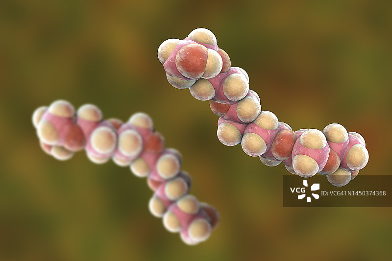 聚乙二醇分子结构图图片素材