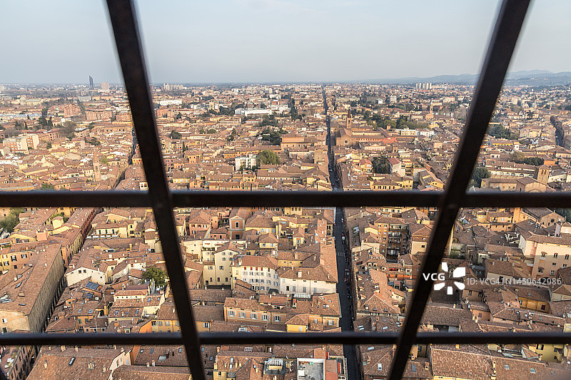 博洛尼亚城市航拍图片素材