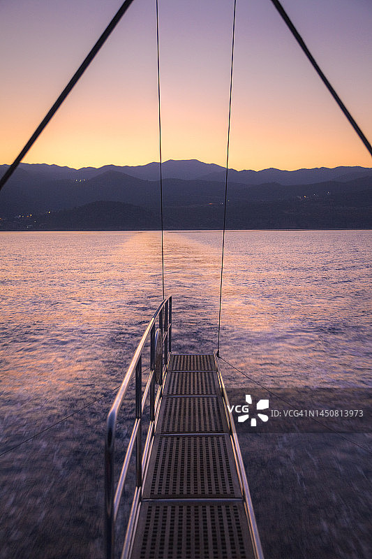 航海船只的舷梯图片素材