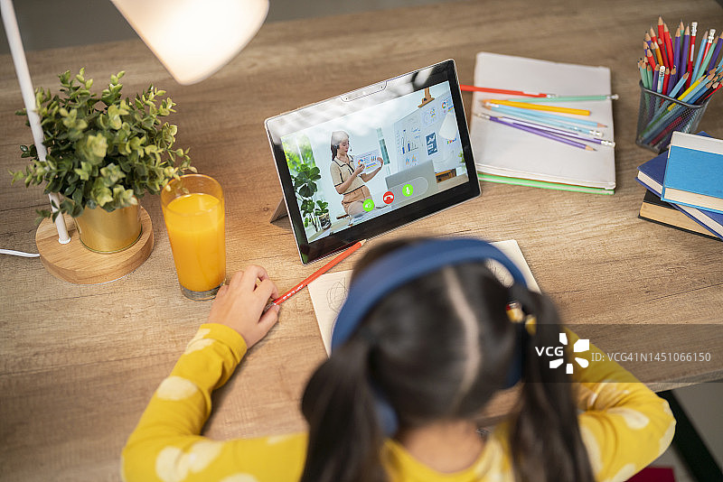 在线教育和网络学习概念图片素材