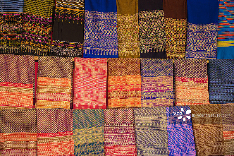 具有各种图案的泰丝图片素材