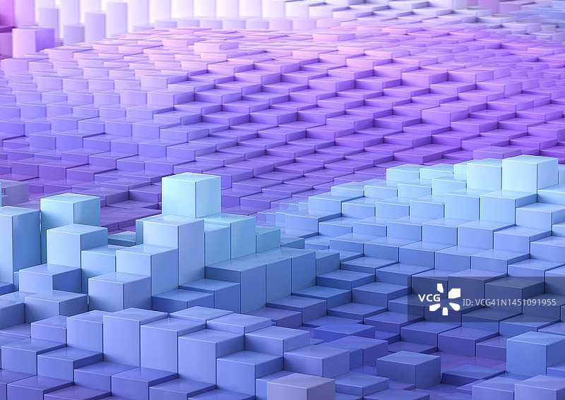 粉色系彩色立方体图案背景图片素材