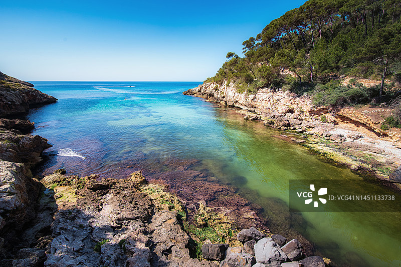 加尔达纳湾图片素材