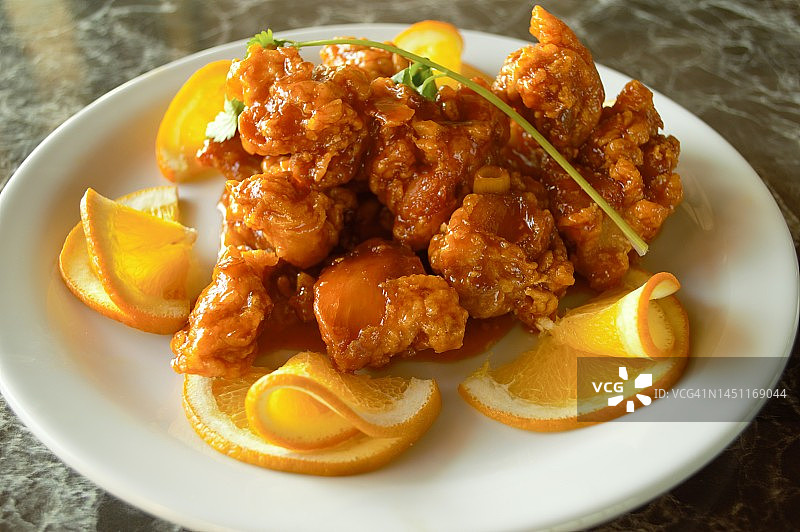 橙子鸡图片素材