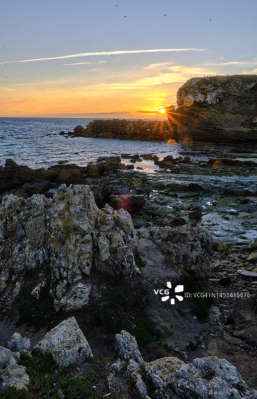 西班牙塔里法海滩图片素材